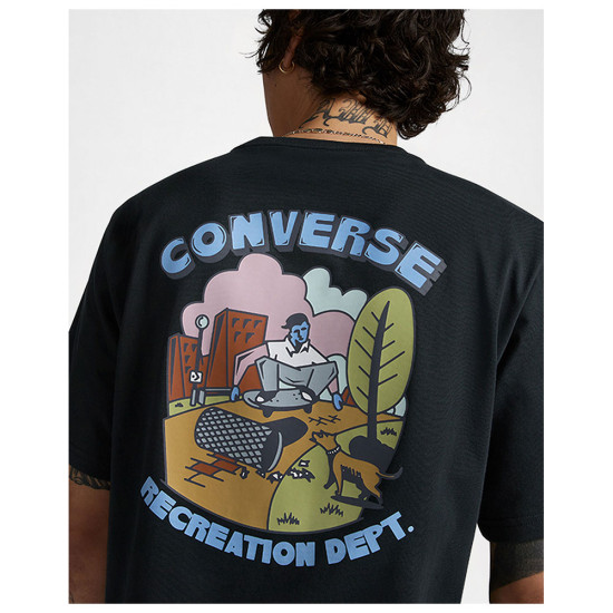 Converse Ανδρική κοντομάνικη μπλούζα Recreation Department Graphic T-Shirt